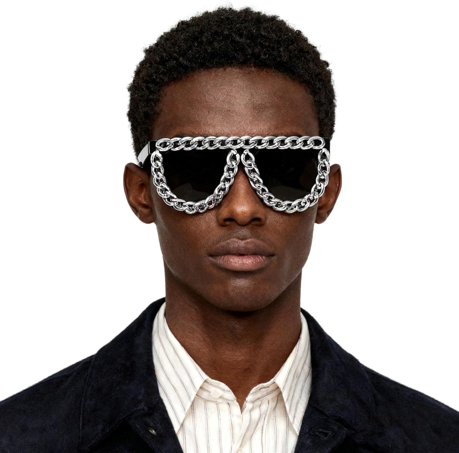 

Солнцезащитные очки Willochra Sparkling Oversized для женщин в стиле Y2K с заклепками, в стиле хип-хоп, для мужчин и женщин, для вечеринок и панка, аксессуары, унисекс, защита от ультрафиолета UV400, C1