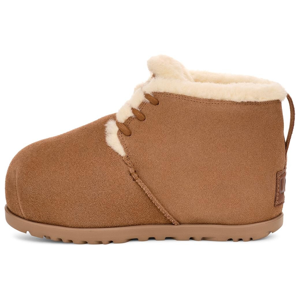 

Зимние ботинки женские каштановые Ugg
