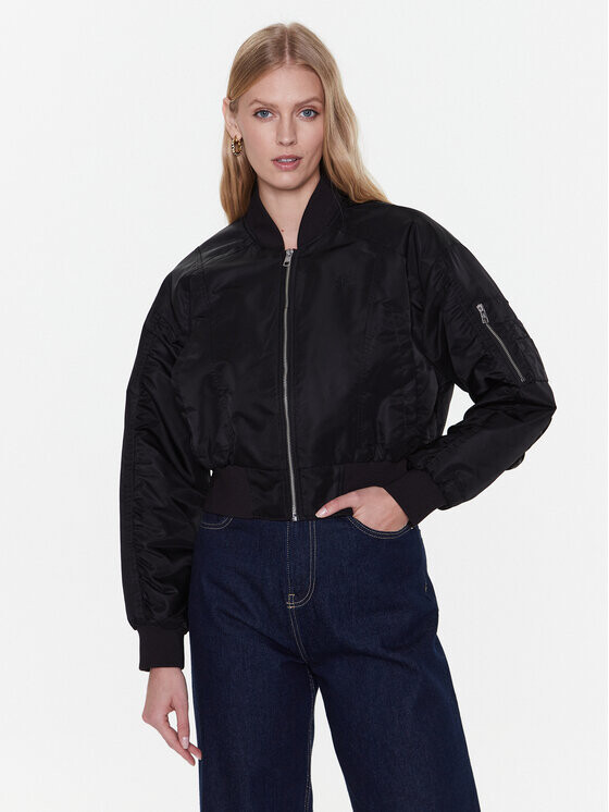

Бомбер стандартного кроя Calvin Klein, черный