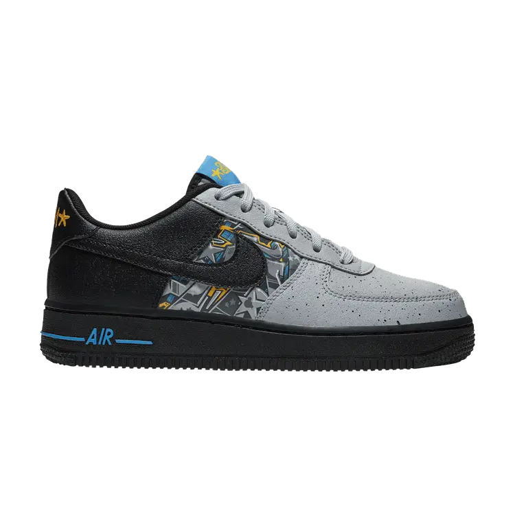 

Кроссовки Nike Air Force 1 Low LV8 GS 'Graffiti Graphics', серый
