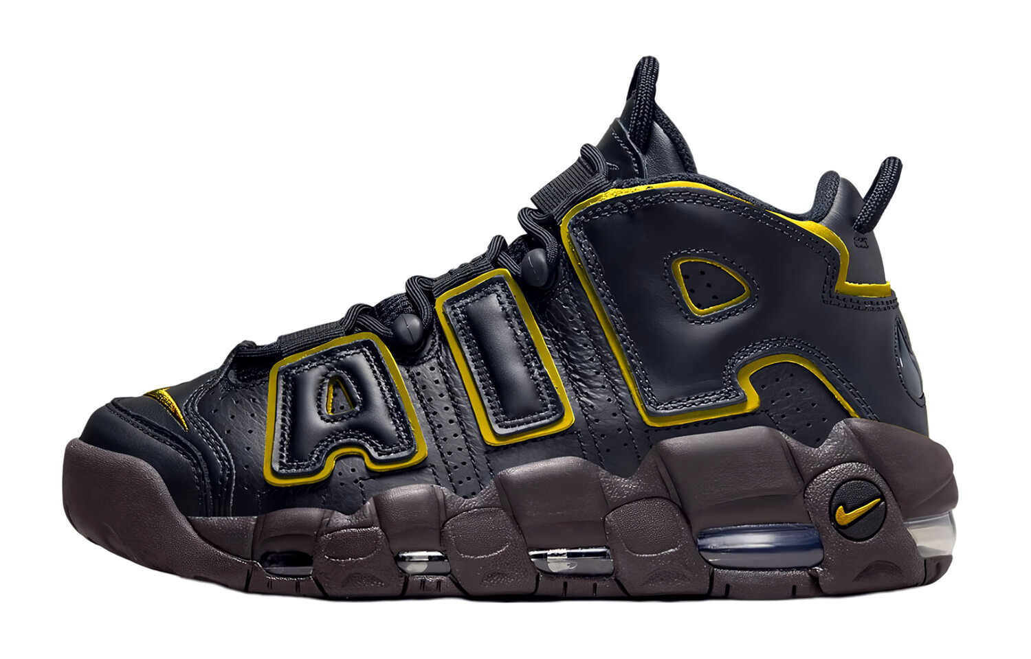 

Баскетбольные кроссовки Air More Uptempo Vintage женские, среднего размера, желтый Nike