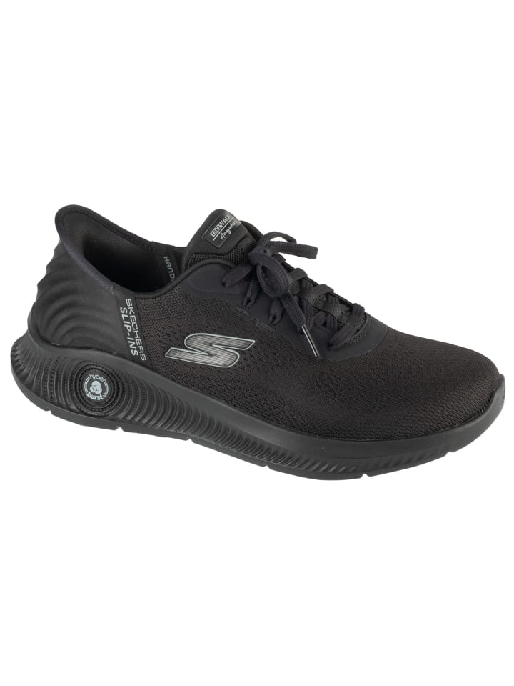 

Низкие кроссовки Skechers Slip Ins Go Walk Anywhere Worldwide, черный