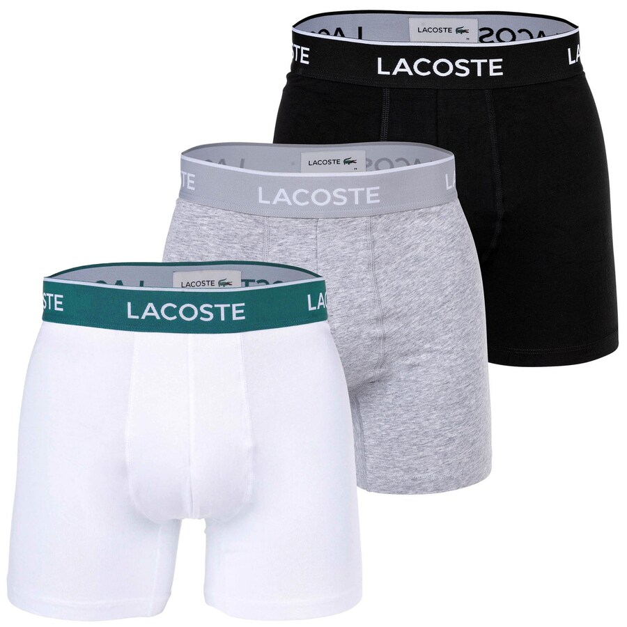 

Боксеры LACOSTE, mottled grey/Black/White