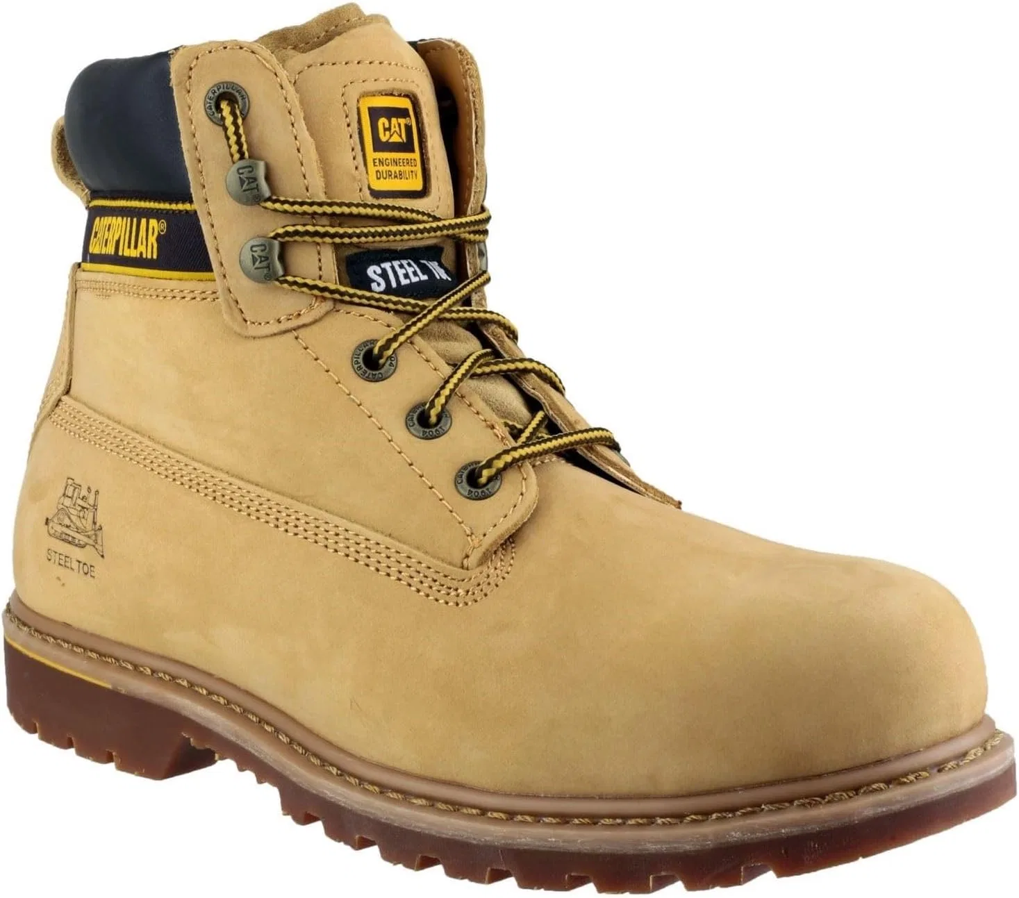 Мужские ботинки Caterpillar Holton Sb, медовый