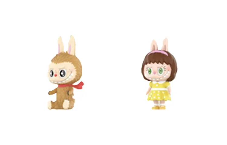 

Фигурка Pop Mart Labubu The Monsters Toy Collection Blind Box Products Single Mystery Box, 8 см, Plush Doll + Doll