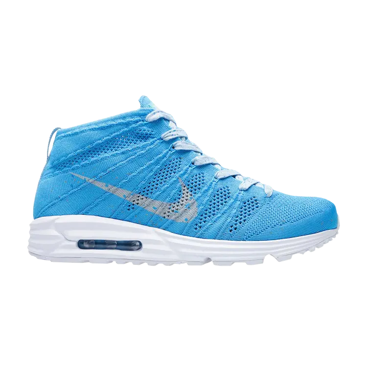 

Кроссовки Nike Lunarmax Flyknit Chukka 'Blue Glow', синий