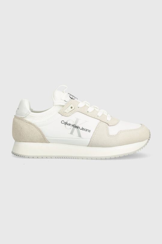 

Кроссовки YW0YW00840 RUNNER SOCK LACEUP NY-LTH W Calvin Klein Jeans, бежевый