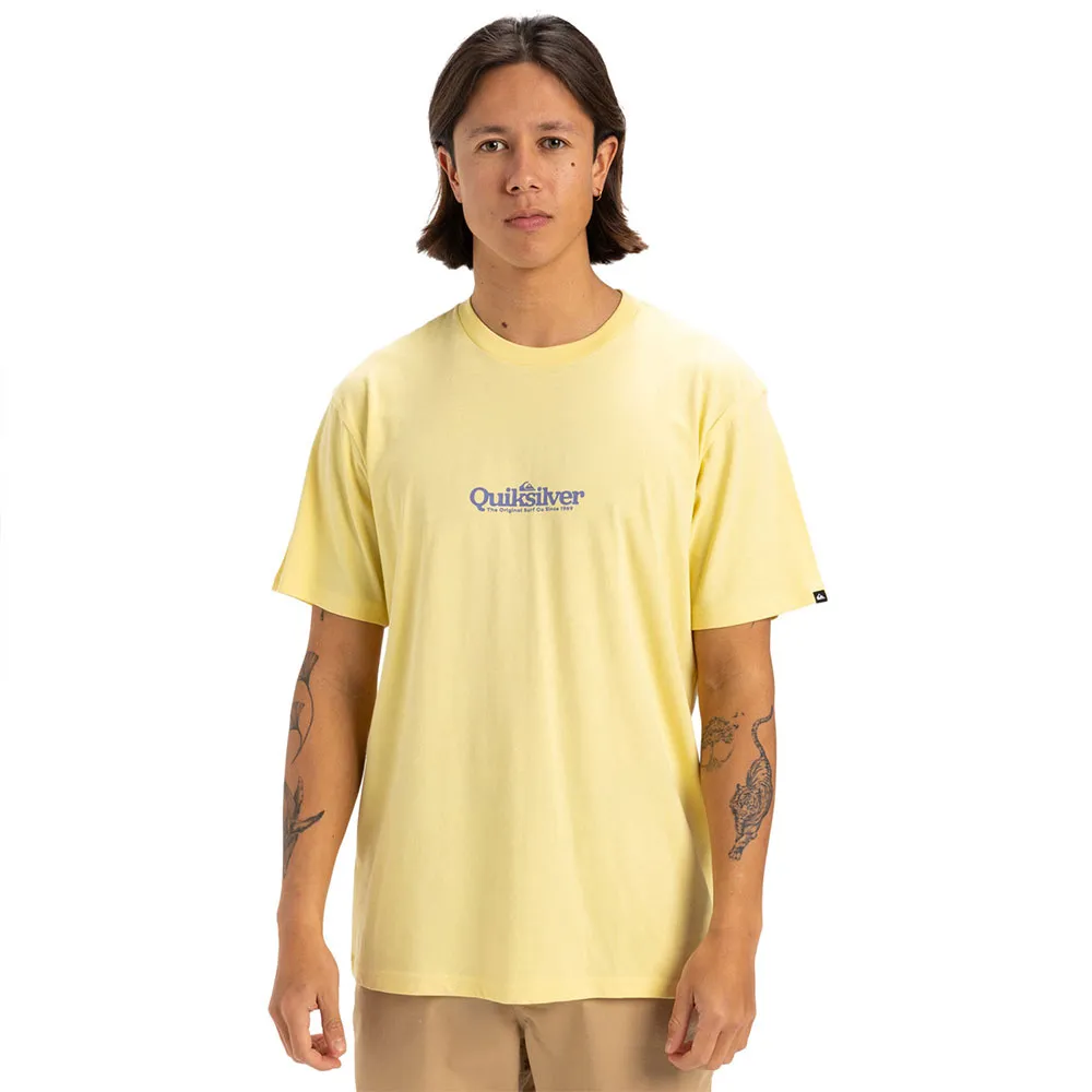 

Футболка с коротким рукавом Quiksilver Fineline, желтый