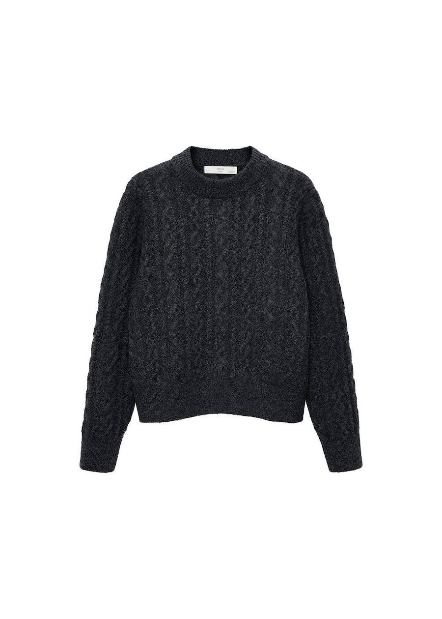 

Свитер MANGO Bello, антрацит