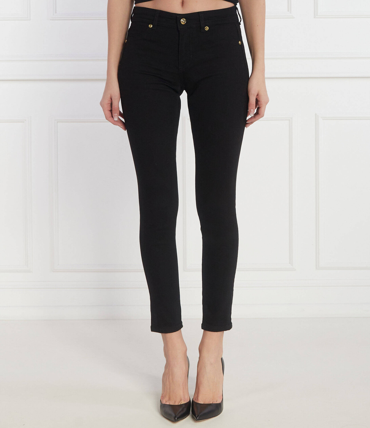 

Джинсы Versace Jeans Couture Skinny fit, черный