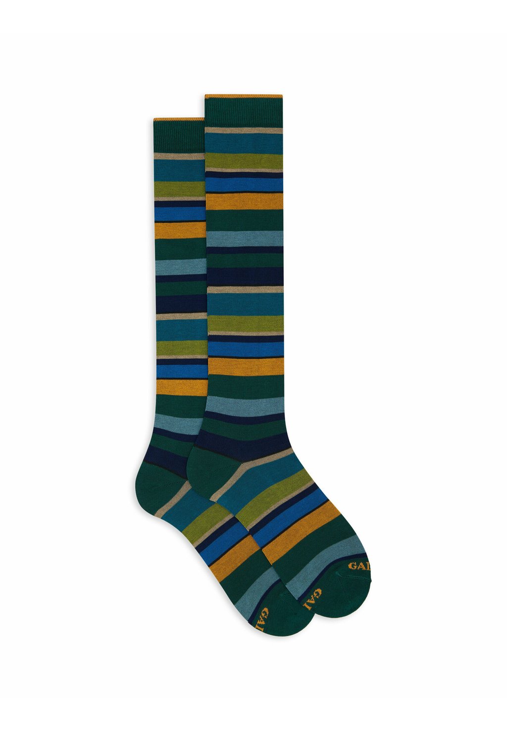 

Носки LONG WITH STRIPES Gallo, темно-зеленый