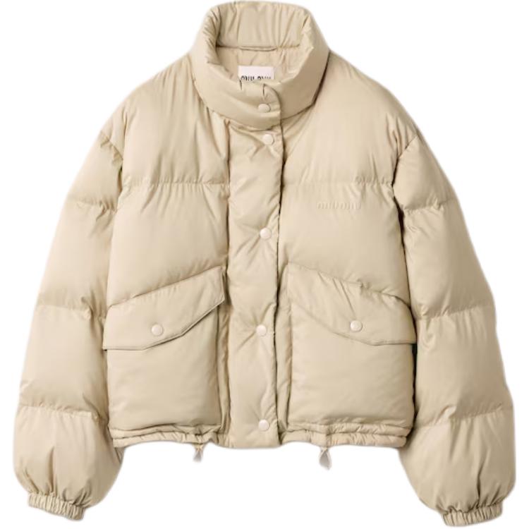 

MIU MIU Пуховик женский песочный бежевый Sandy Beige, Sandy Beige