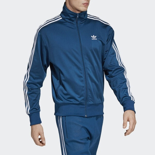 Куртка adidas originals Firebird Track Jacket 'Legend Marine', индиго — фото 4