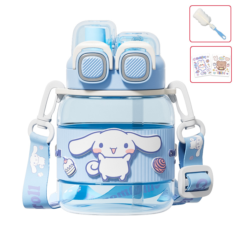 

Кружка Kuromi, портативная, с широким горлом, из пластика TRITAN, 760 мл Sanrio, Cinnamoroll