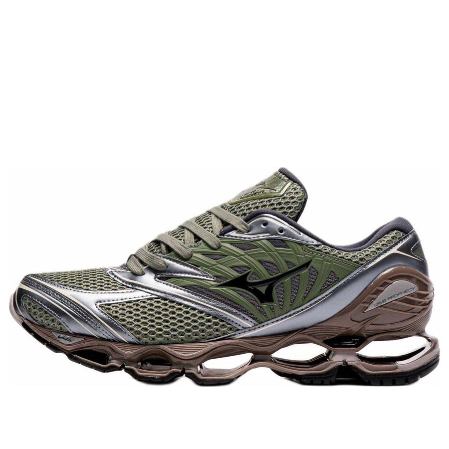 

Кроссовки Mizuno Wave Prophecy LS 'Agave Green Black Iron', серебряный