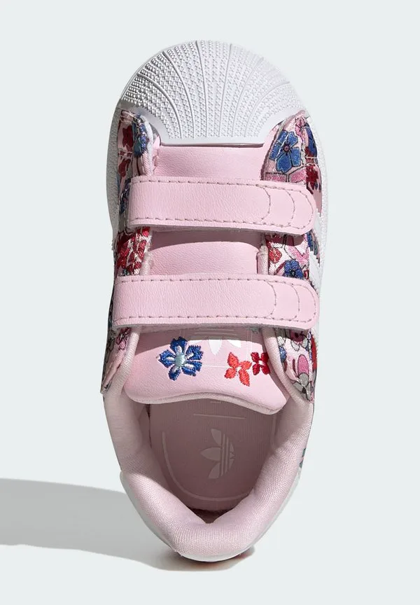 Детские туфли superstar ii cf i Adidas Originals, Clear Pink/Ftwr White/Light Pink — фото 3