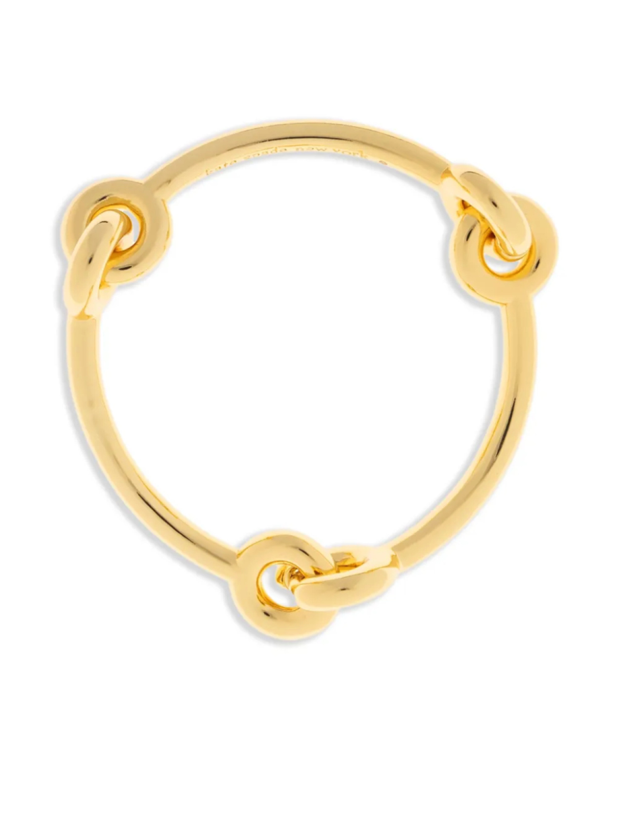 

Браслет Kate Spade Interlock, золотой