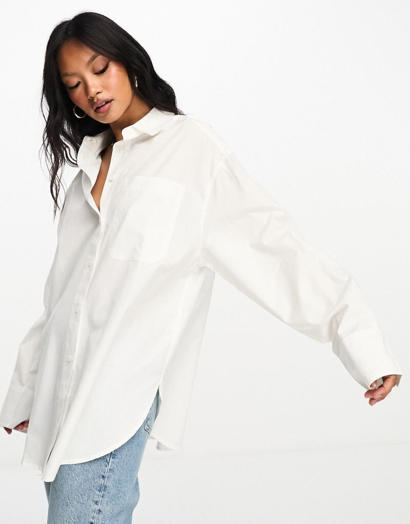 

Белая оксфордская рубашка ASOS