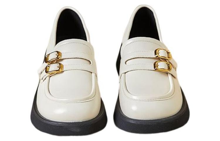 Туфли женские повседневные Women's Casual Shoes Women's Low-Top Kekafu, бежевый — фото 2