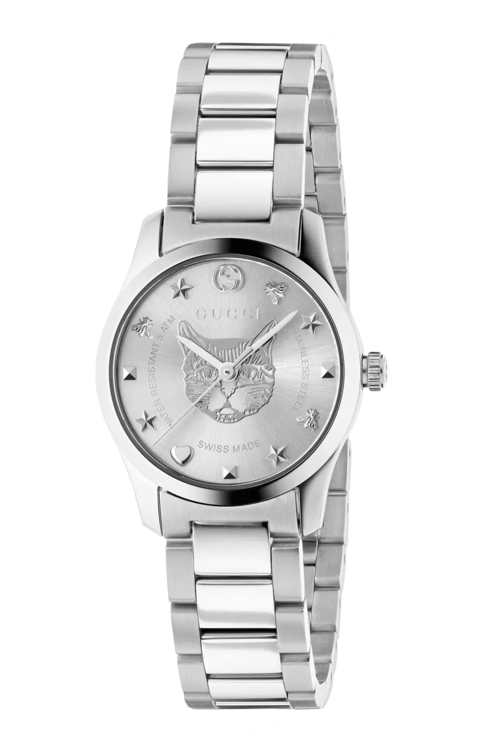 

Часы Gucci G-timeless с серебром 27 мм