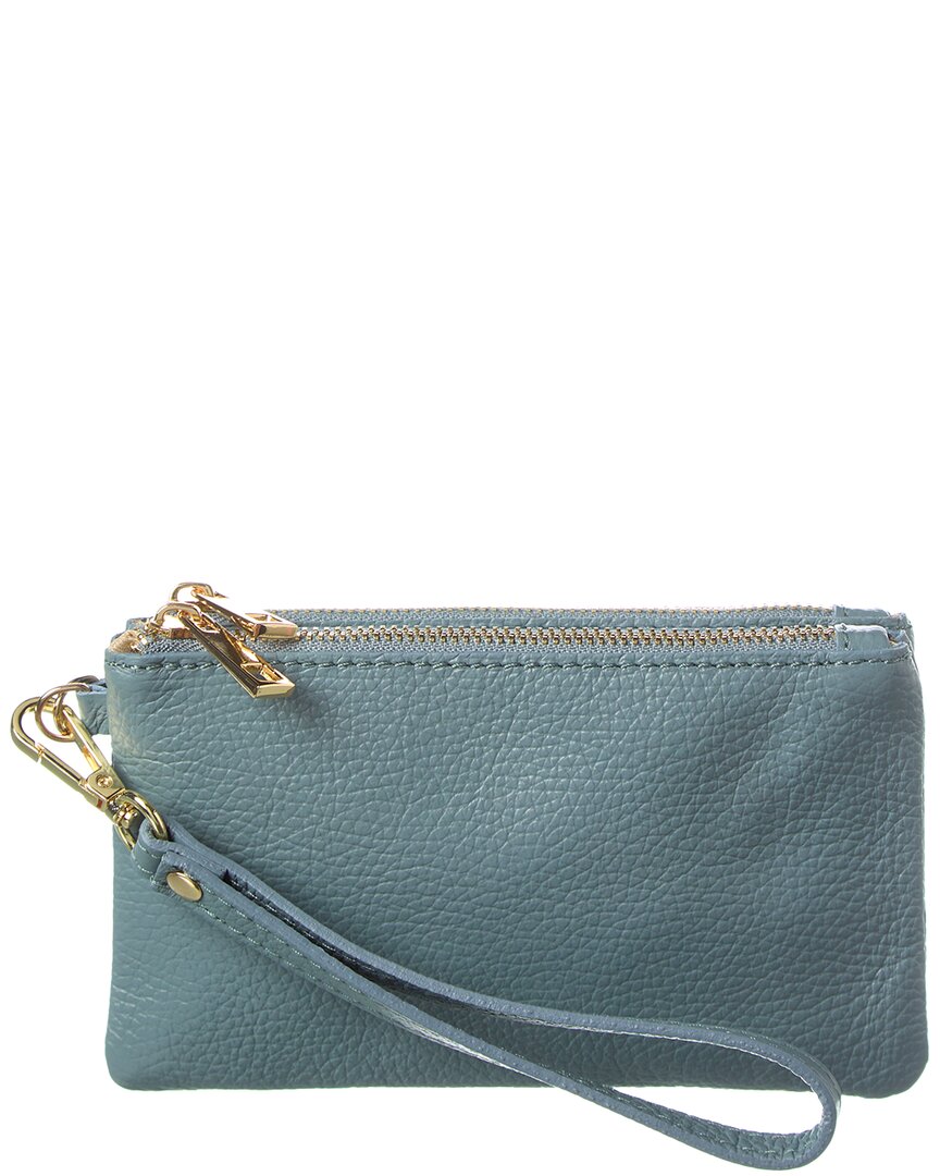 

Итальянский кожаный клатч Italian Leather, синий