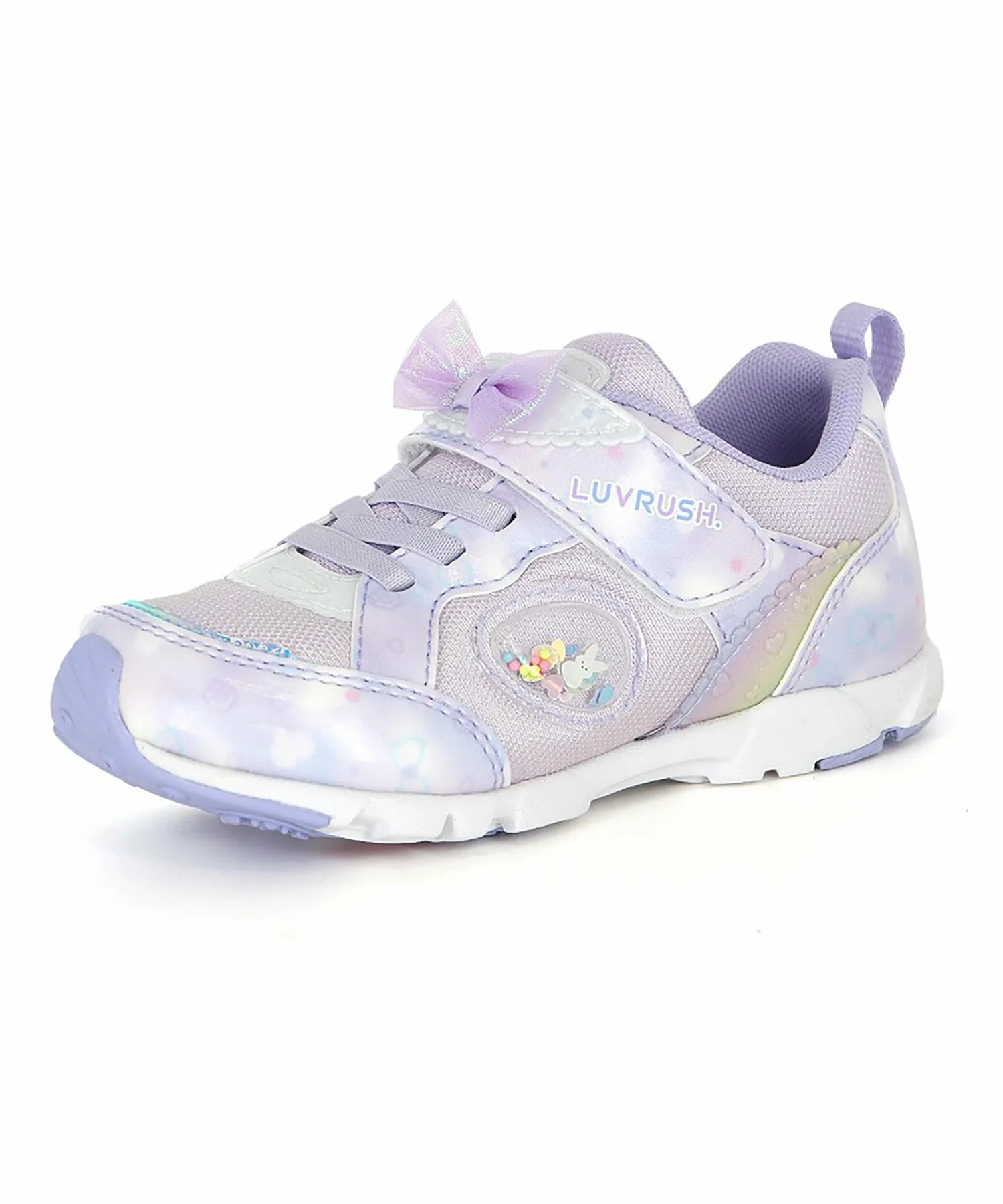Детские кроссовки MoonStar LV 1251 фиолетового цвета для девочек Superstar, purple