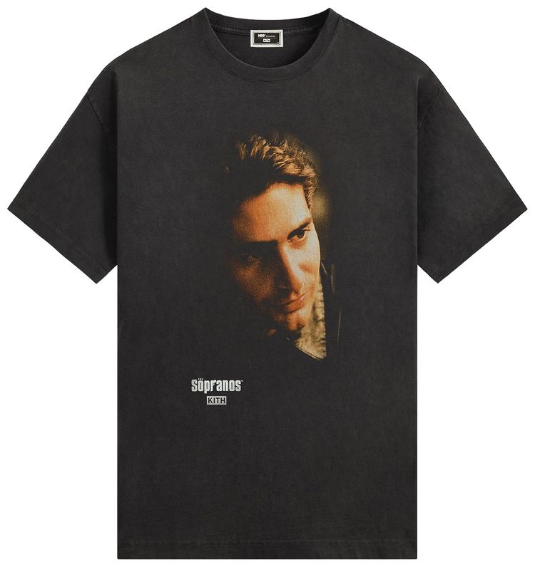 

Футболка Kith For The Sopranos Christopher Vignette Vintage Tee, черный