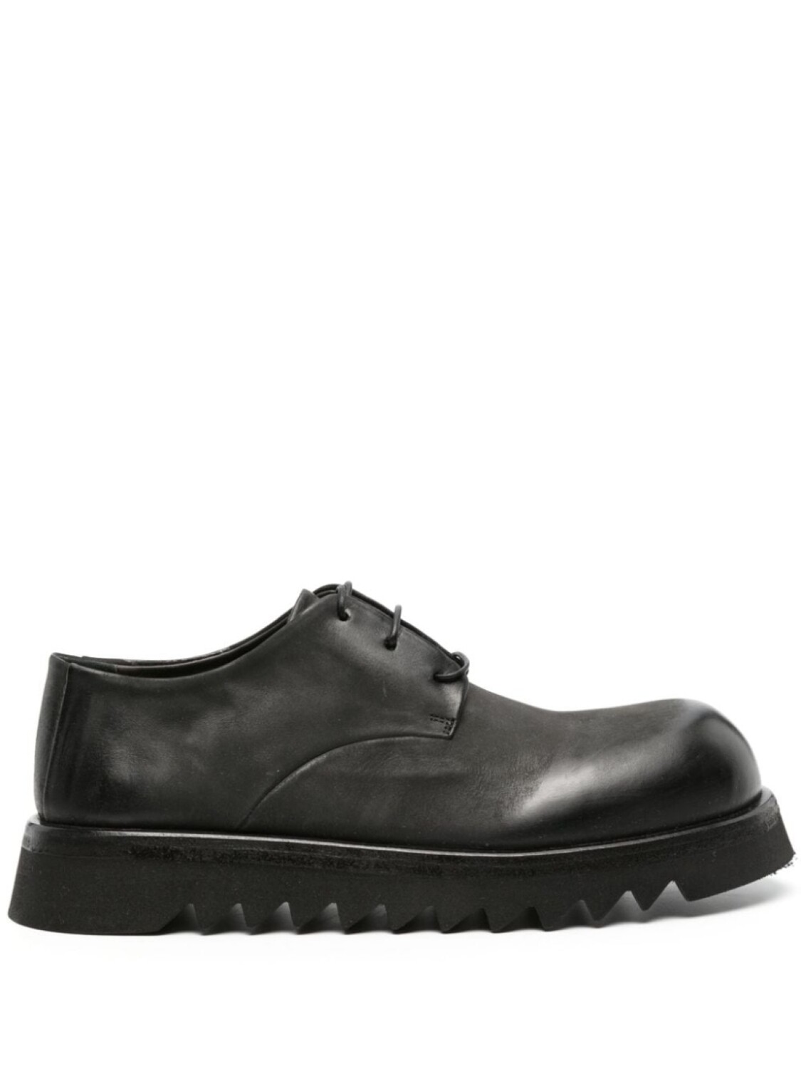 

Marsèll chunky-sole leather derby shoes, черный