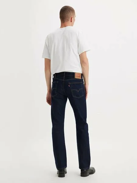Джинсы-клеш 517 темно-синего цвета Levi's, Dark Indigo - Flat Finish — фото 4