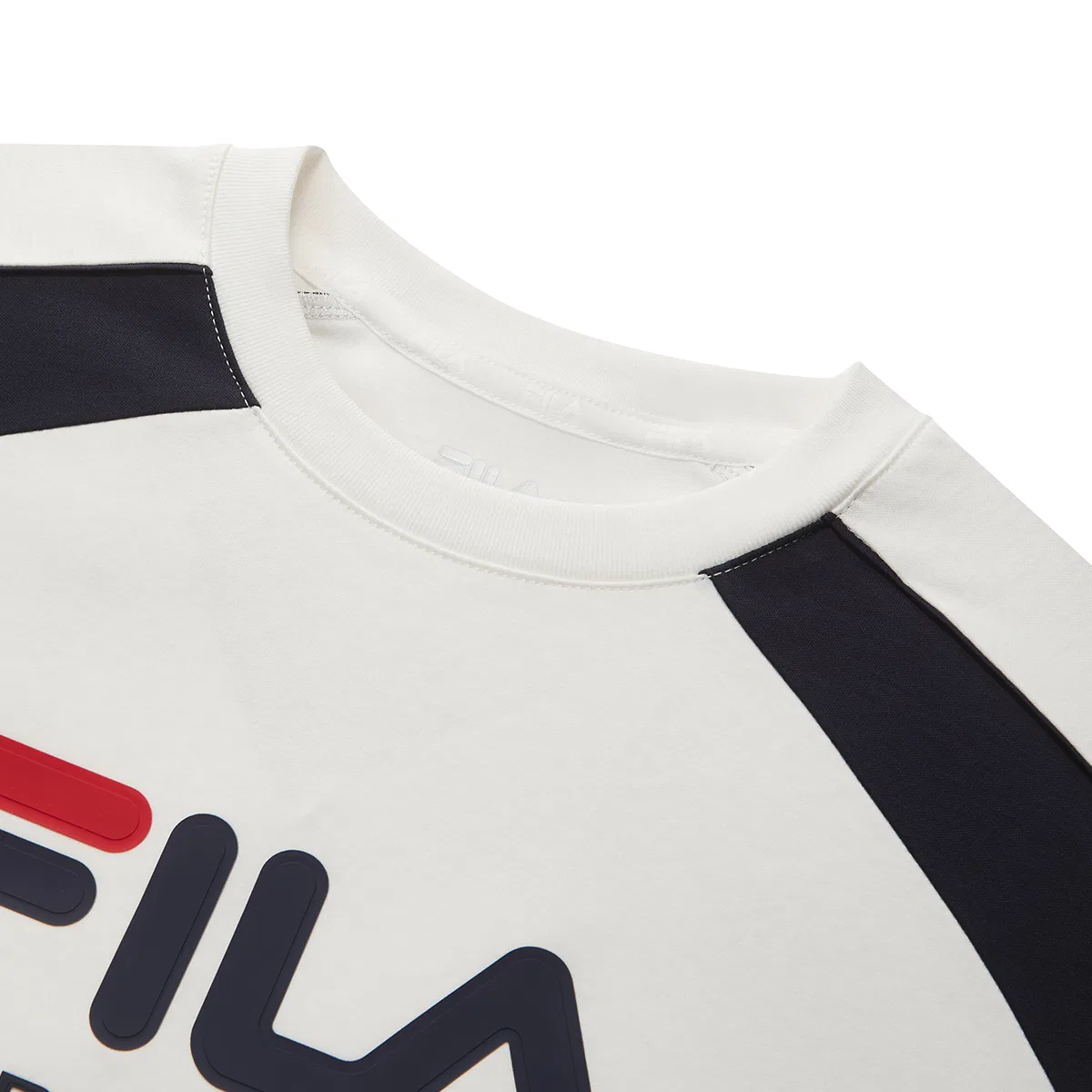 Футболка детская Cloud White FILA KIDS — фото 4