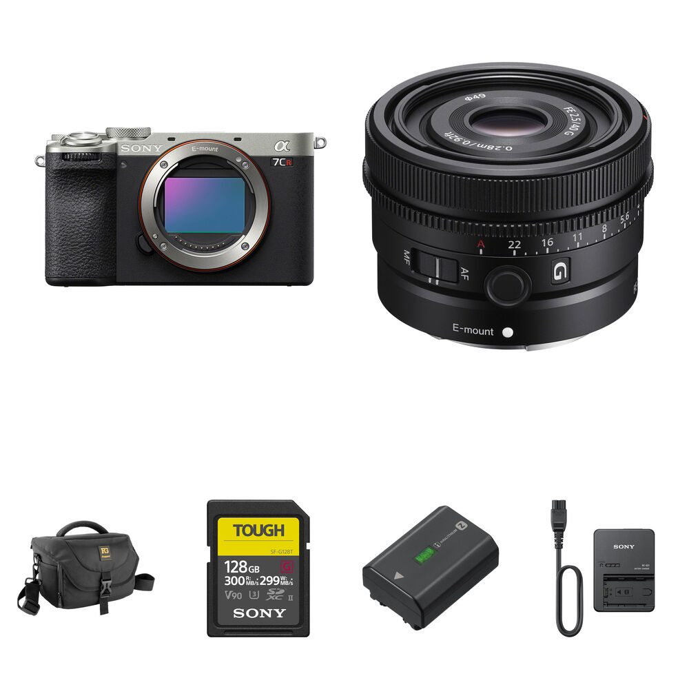 

Беззеркальная камера Sony Sony a7CR Mirrorless Camera with 40mm f/2.5 Lens and