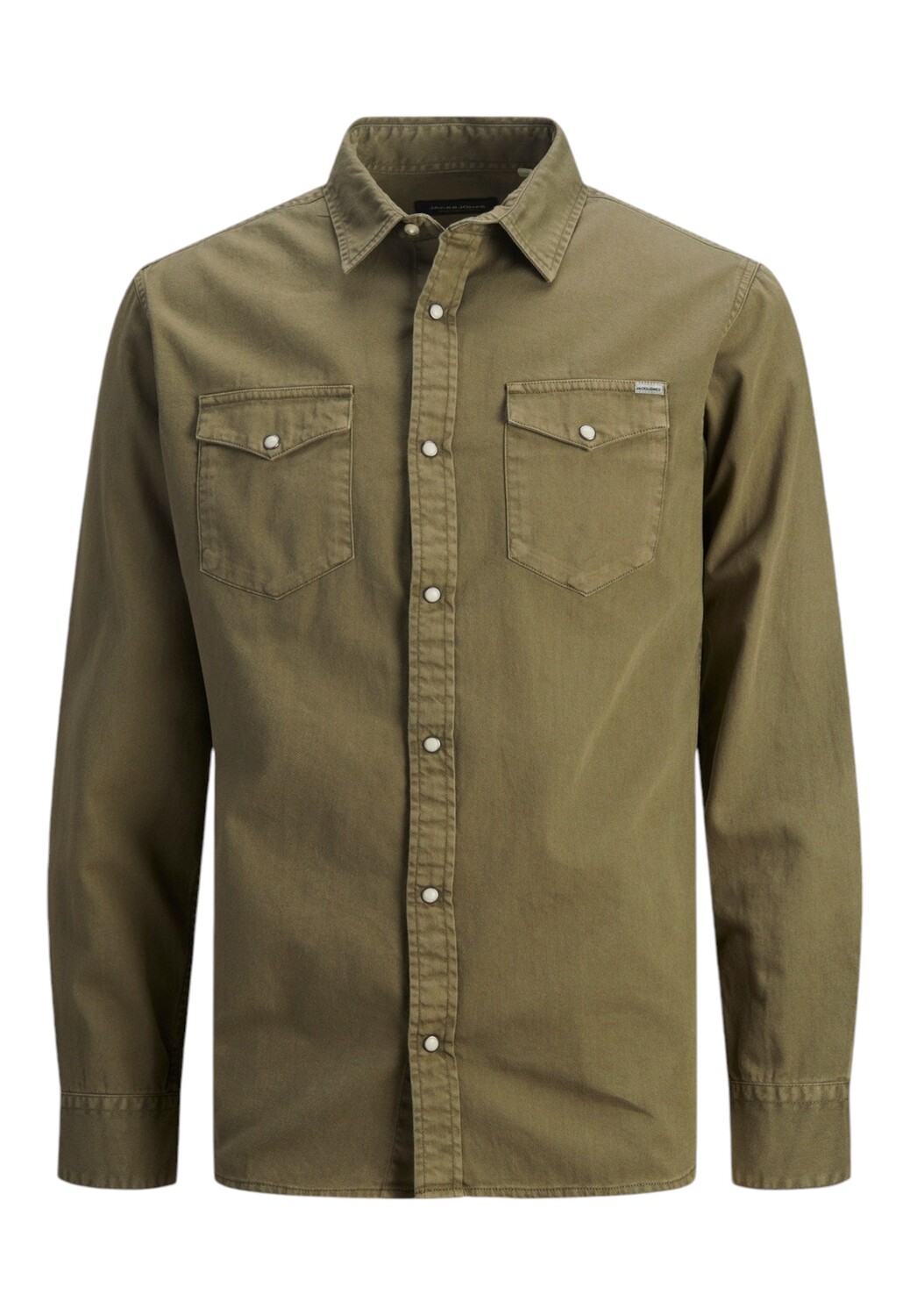 

Рубашка Jack & Jones однотонная, зеленый