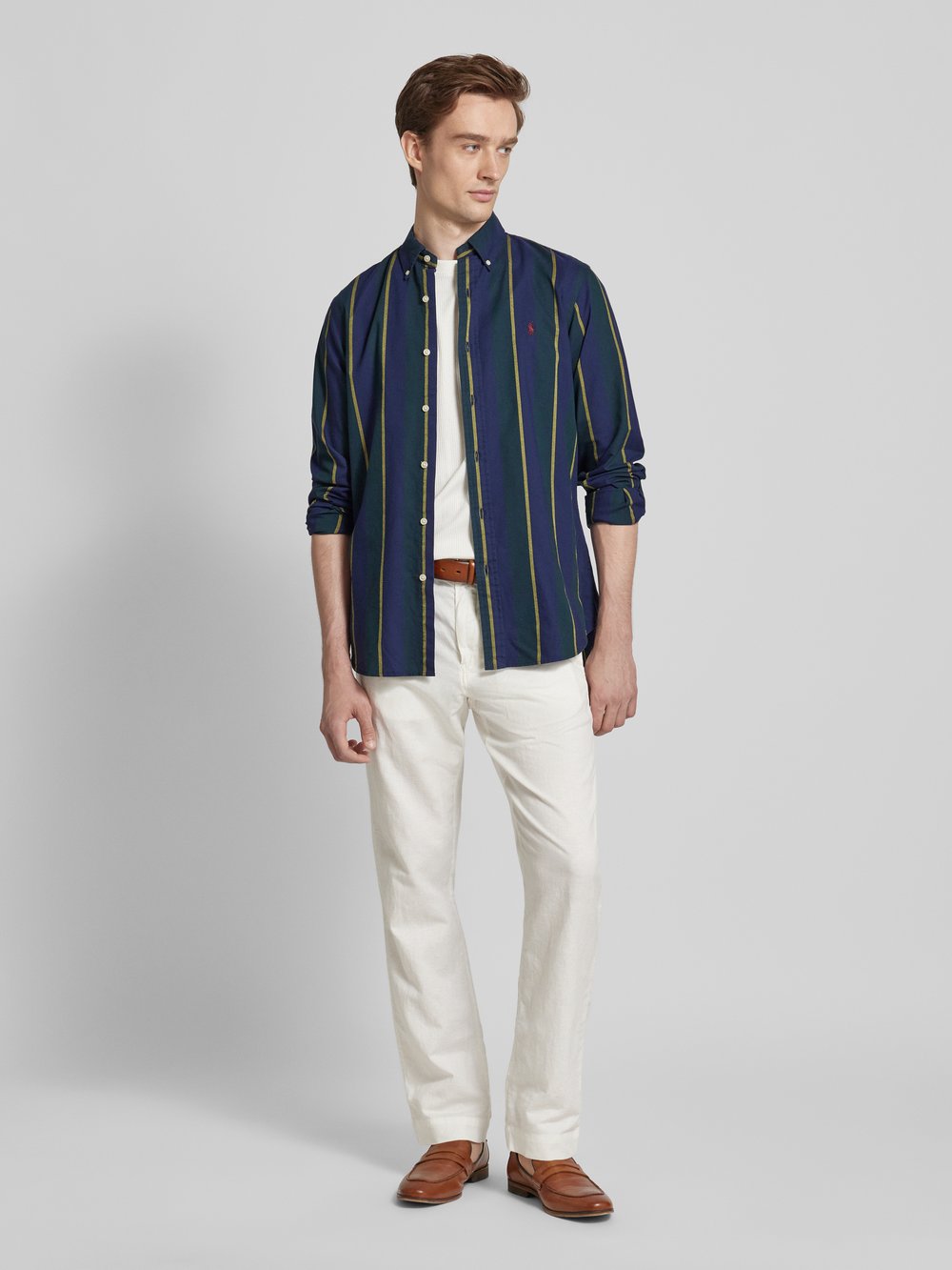 

Повседневная рубашка Classic Fit с воротником на пуговицах Polo Ralph Lauren