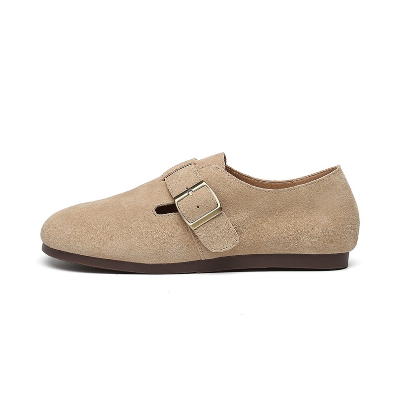 Туфли женские повседневные Women's Casual Shoes Women's Kekafu, коричневый — фото 2