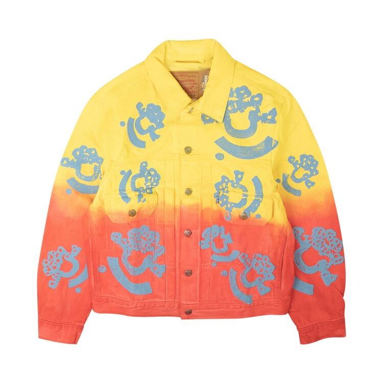 

Куртка Denim Tears Bstroy Tears Type-2 Denim Jacket Multicolor, разноцветный