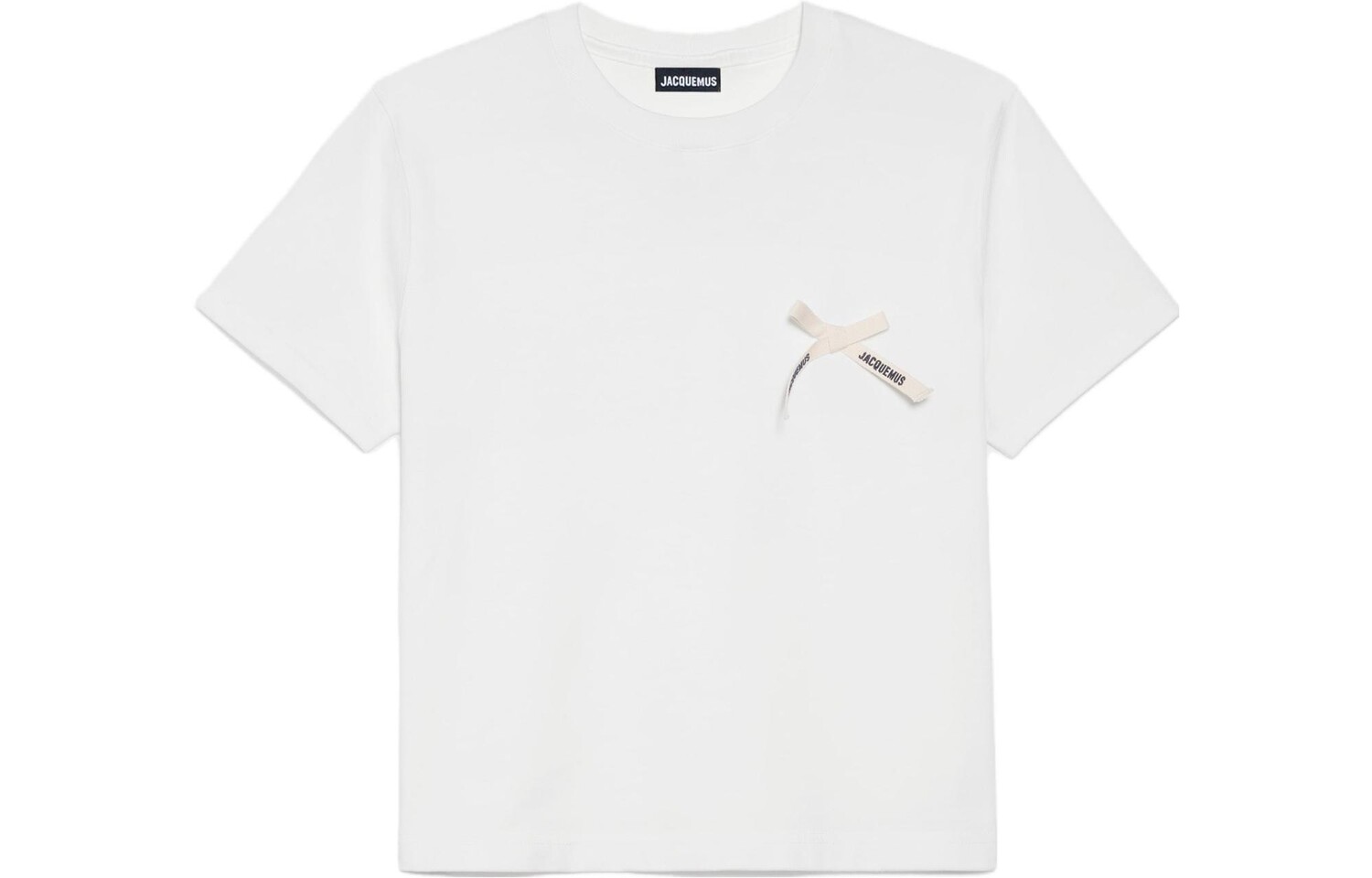 

Футболка женская Jacquemus с бантиком, белый