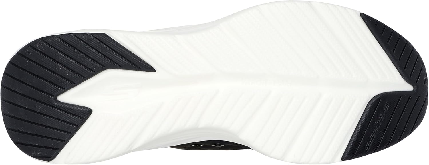 Мужские кроссовки Skechers Contour Foam Cozy Fit Hands Free Slip-in, белый/черный — фото 2