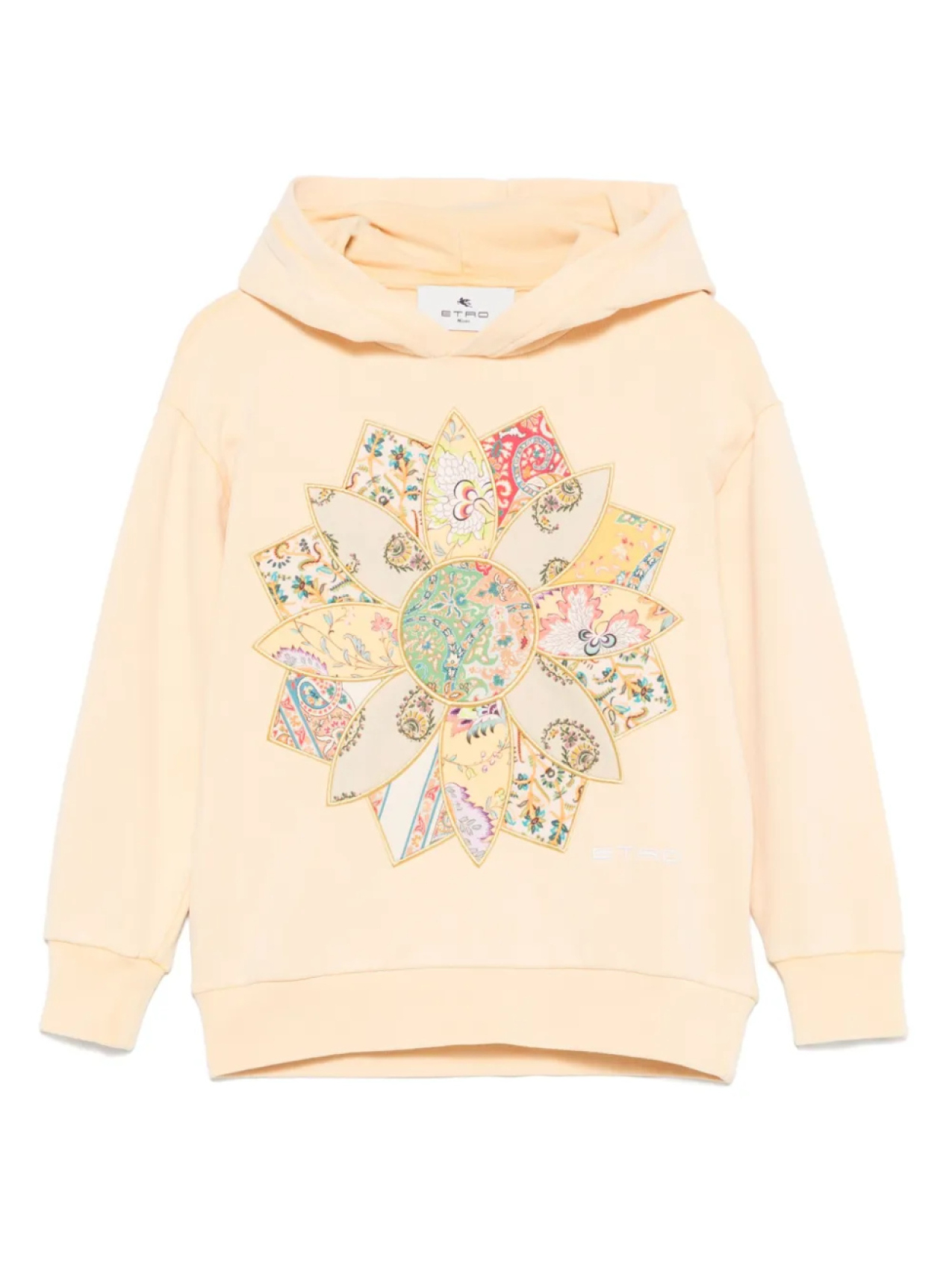 

Толстовка с цветочным принтом ETRO KIDS, желтый