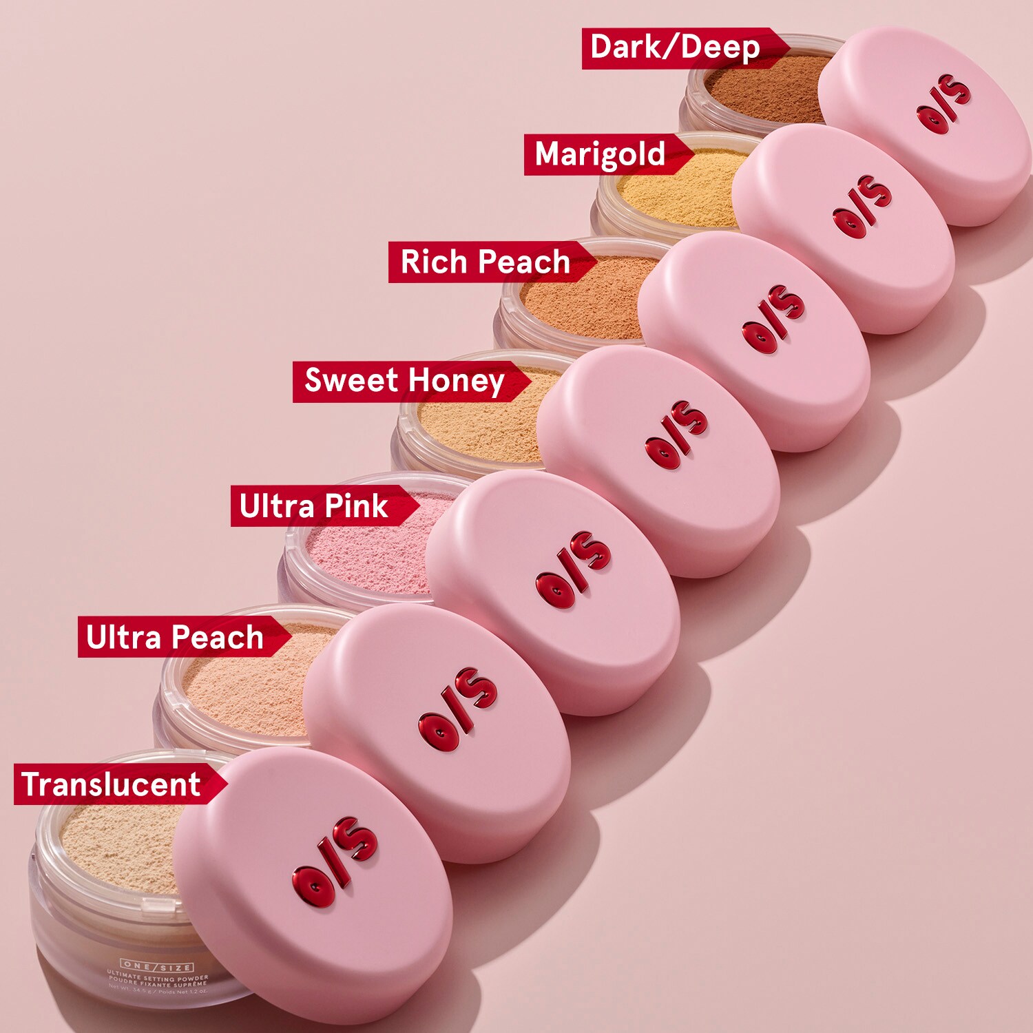Рассыпчатая фиксирующая пудра в мини-формате Ultimate Blurring Onesize, Ultra Pink (6.5 g) — фото 2