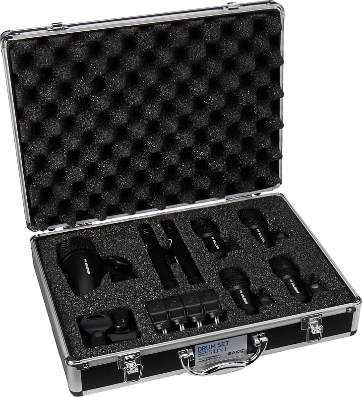 

Микрофон AKG DSS1 Drum Set Session 1 7pc Mic Pack with Case