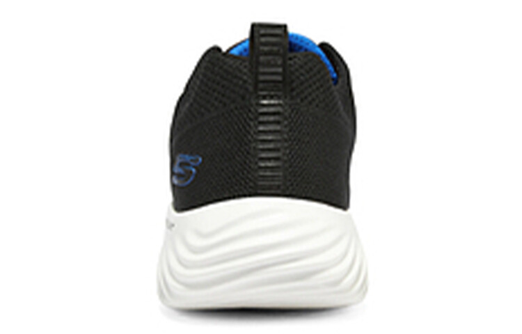 Спортивные кроссовки мужские с низким верхом черного/белого цвета Skechers — фото 4