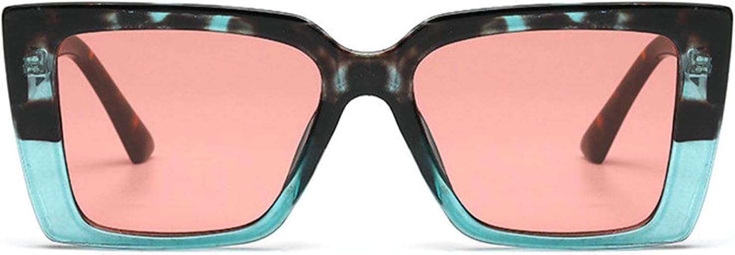 

Willochra Популярные модные солнцезащитные очки большого размера квадратной формы для женщин, ретро-градиентные очки с защитой от УФ-излучения UV400, модные зеленые солнцезащитные очки для мужчин, C5