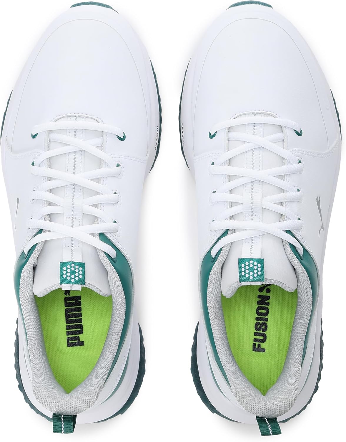 Мужские кроссовки Puma Grip Fusion Pro 3.0, белый/зеленый — фото 4