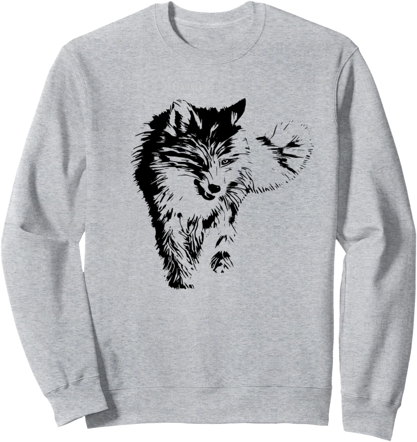 

Толстовка с изображением лисы Fox - Fox Women'S Girls Kids Boys Men'S Gifts, серый