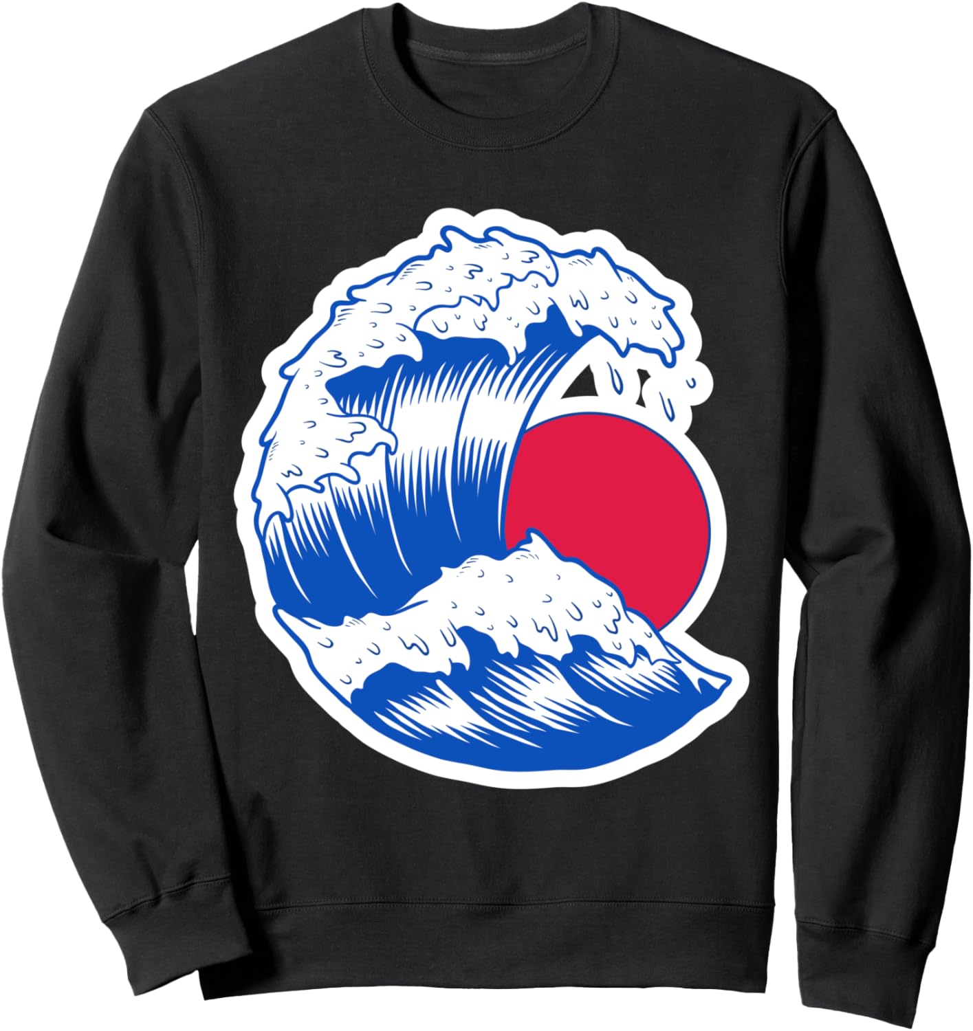 

Футболка с винтажным крутым дизайном в стиле «Солнце и море» из японского аниме для отаку Sun And Sea, Japanese Anime Otaku, черный