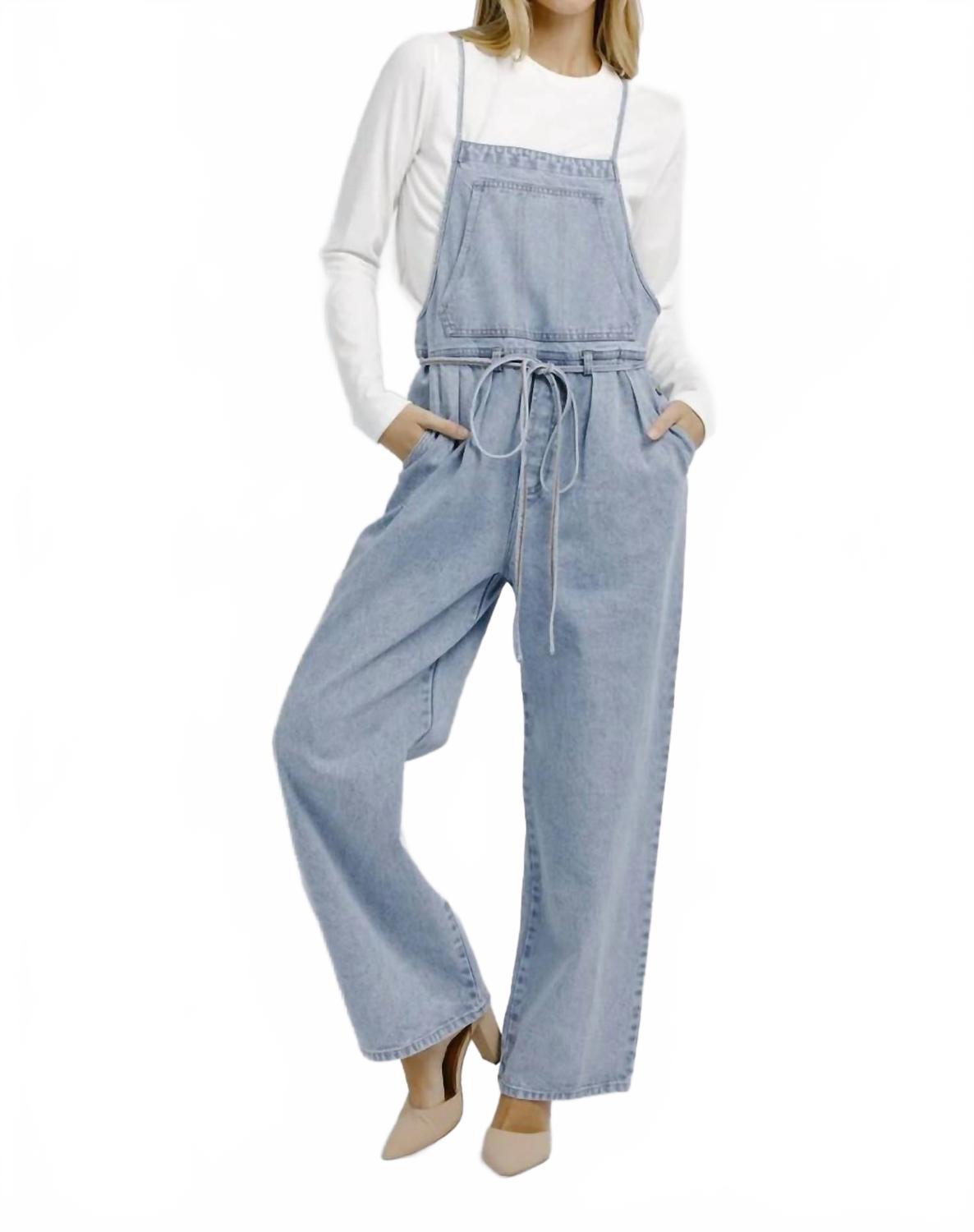 

Спенсер Джинсовый комбинезон в синем цвете STORIA