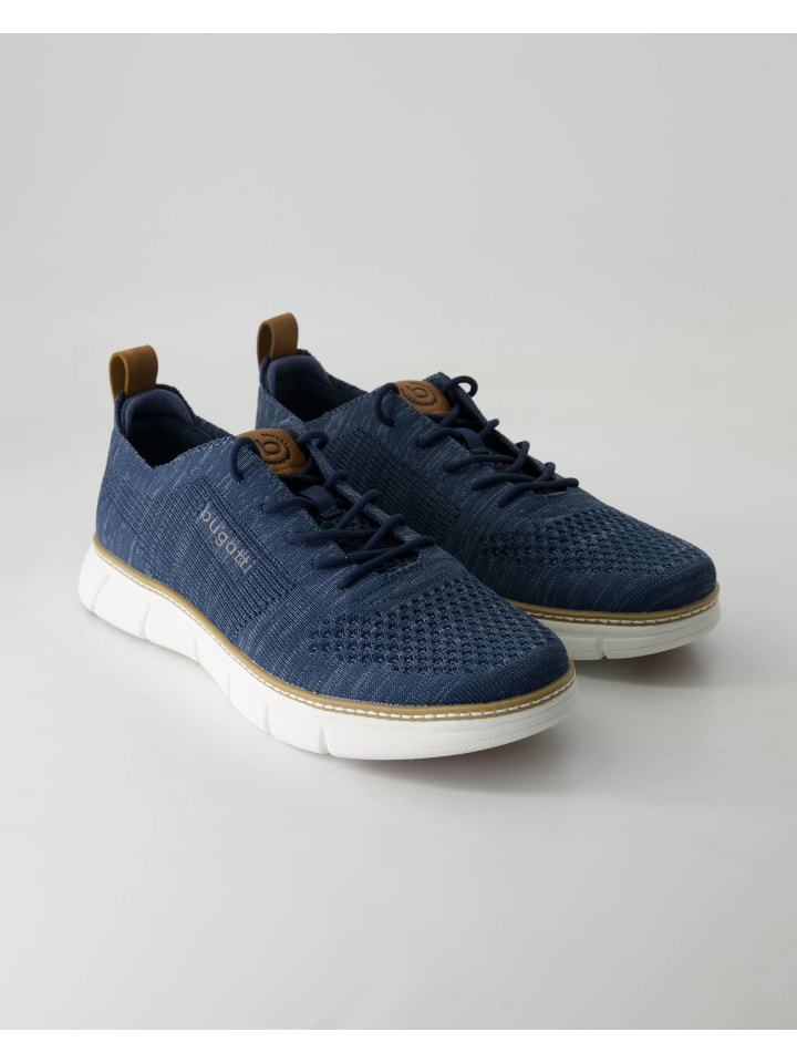 

Кроссовки на шнуровке bugatti shoes, синий