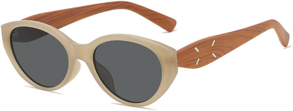 

Женские солнцезащитные очки «кошачий глаз» с желейной расцветкой, защита от УФ-излучения UV400, для занятий спортом на открытом воздухе, бега и езды на велосипеде FYTUP, Champagne Grey