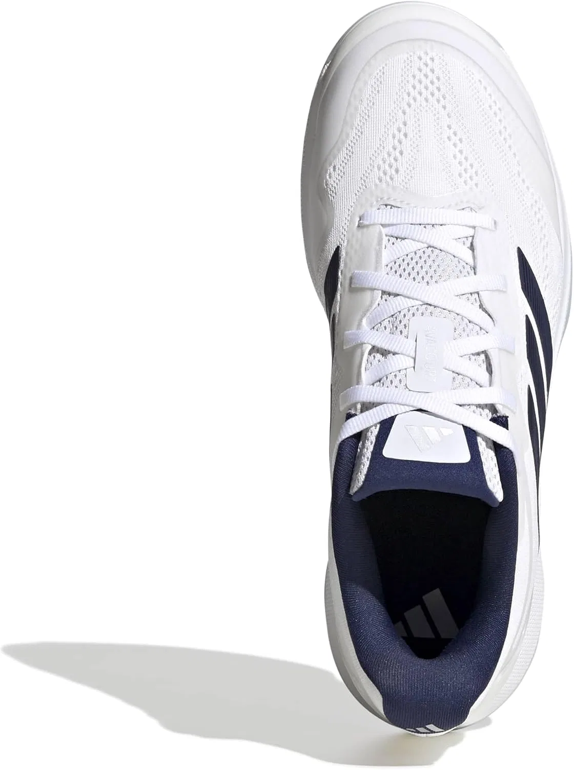 Кроссовки теннисные adidas Avacourt 3, White/Dark Blue/Crystal Sky — фото 2