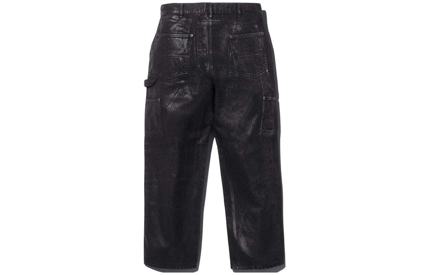 MM6 Maison Margiela Co-brand Повседневные брюки унисекс Supreme, цвет Natural — фото 4